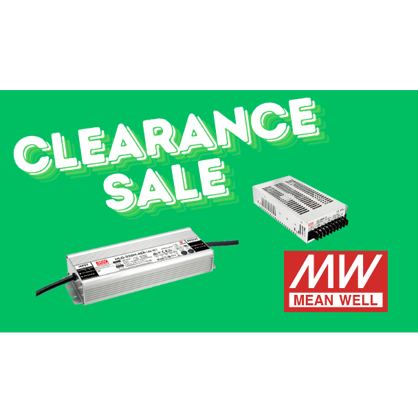 MEAN WELL Power Supplies on Clearance – Great Quality, Greater Prices! 