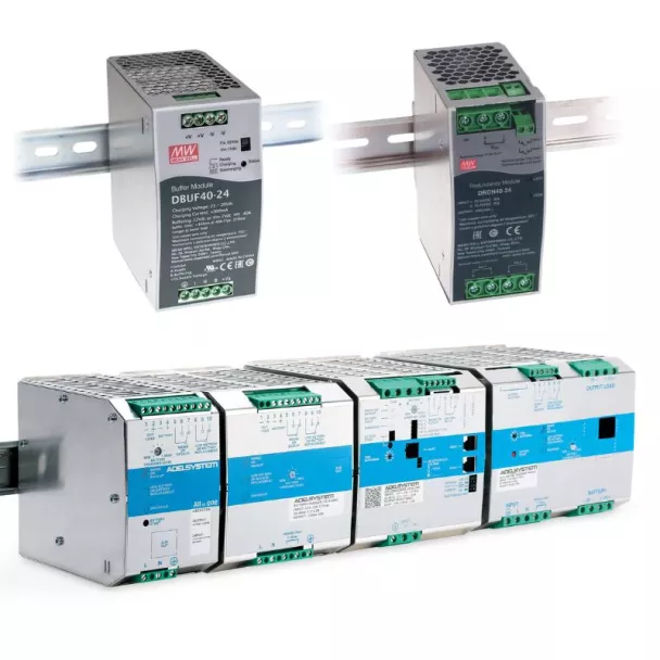 DIN Rail UPS and Redundancy Modules