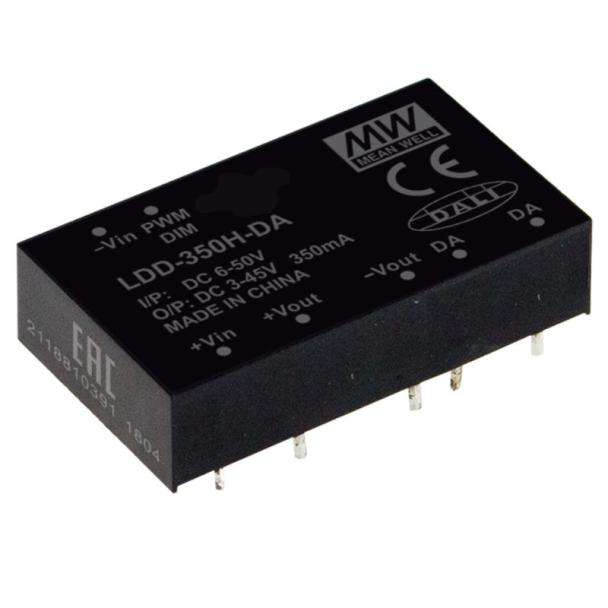 MEAN WELL LDD-1050H-WDA 1050mA 3 ~ 45VDC DALI DC to DC LED Driver